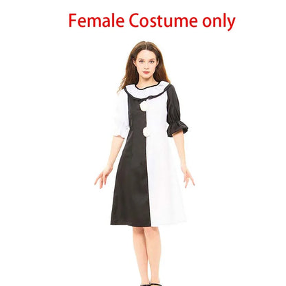 Unisex Terrifier Cosplay Costume – Killer Clown Jumpsuit for Halloween