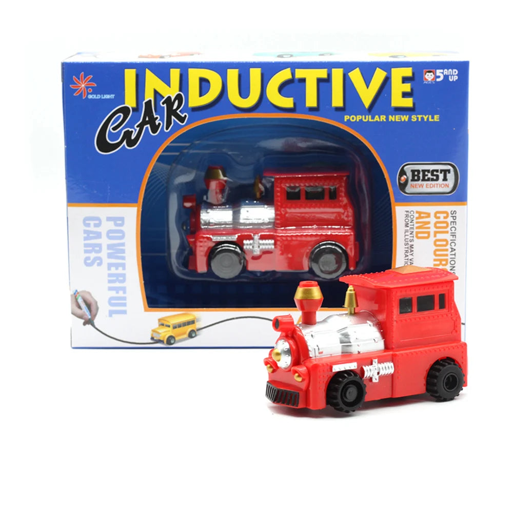 Inductive Line-Follower Car – Magic Pen Educational Toy