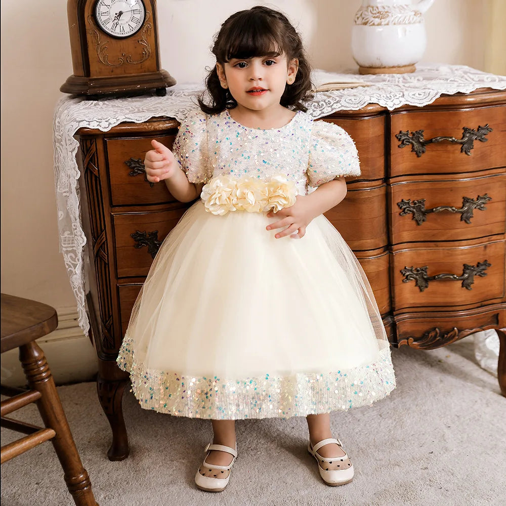 Infant Girl Special Occasion Dress – Baptism & Christmas
