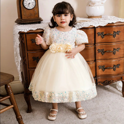 Infant Girl Special Occasion Dress – Baptism & Christmas
