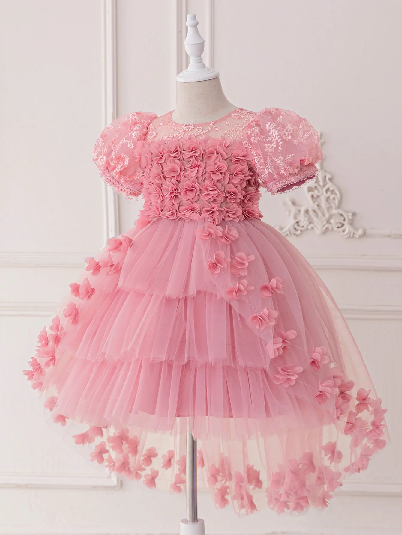 Girls Princess Party Dress – Elegant Wedding Outfit