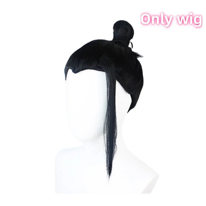 Geto Suguru Halloween Cosplay – Black Anime Uniform Costume