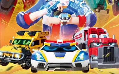 Transforming Cardbot Robot – Car-to-Robot Action Figure for Kids