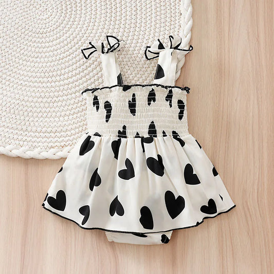 Baby Girl Sleeveless Summer Outfit 0–12M