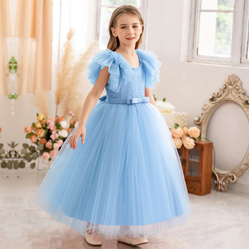 Kids Wedding Gown – Princess Lace Dress