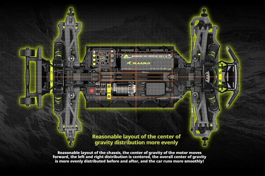 1:10 RC Off-Road Car – LLL Terminator Brushless 4WD Electric Toy