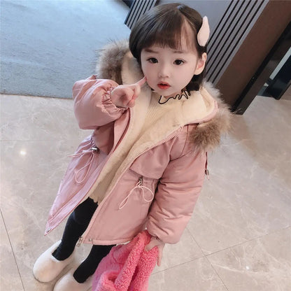 Children’s Thick Winter Jacket – Korean Fashion