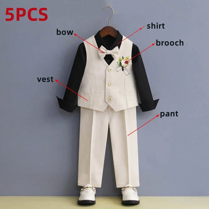 Teen & Kids Party Suit – Blazer, Pants & Bowtie Formal Wear