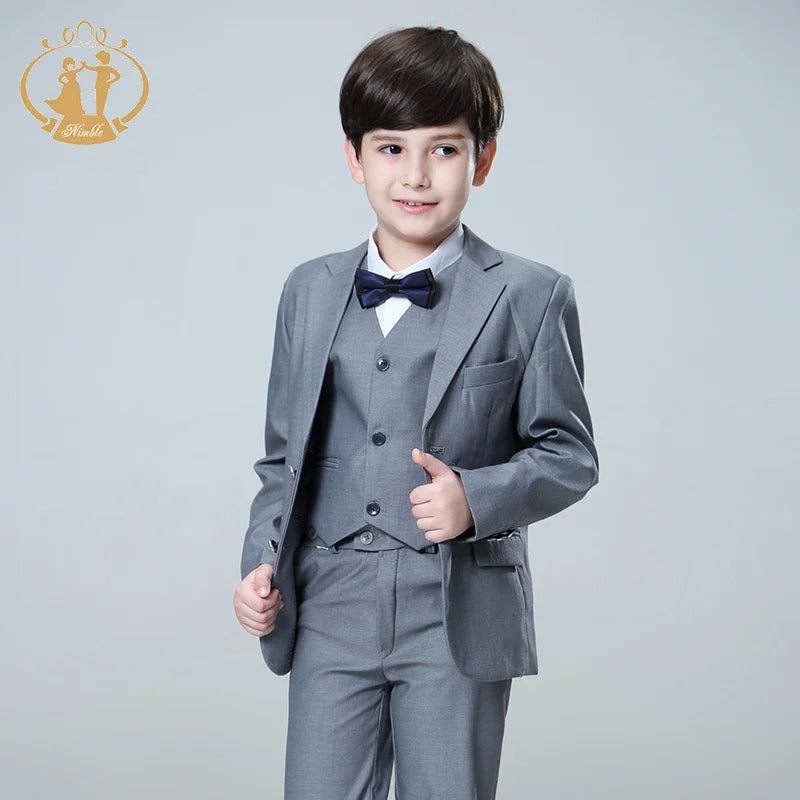 Stylish Boys’ Formal Clothing Set – Perfect for Weddings & Parties
