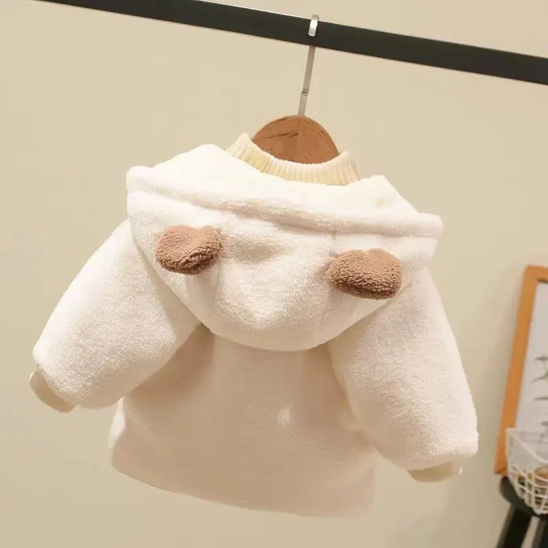 Children’s Cotton-Padded Hoodie Jacket