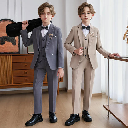 Little Gentleman Suit – Boys’ Formal Outfit for Wedding & Birthday