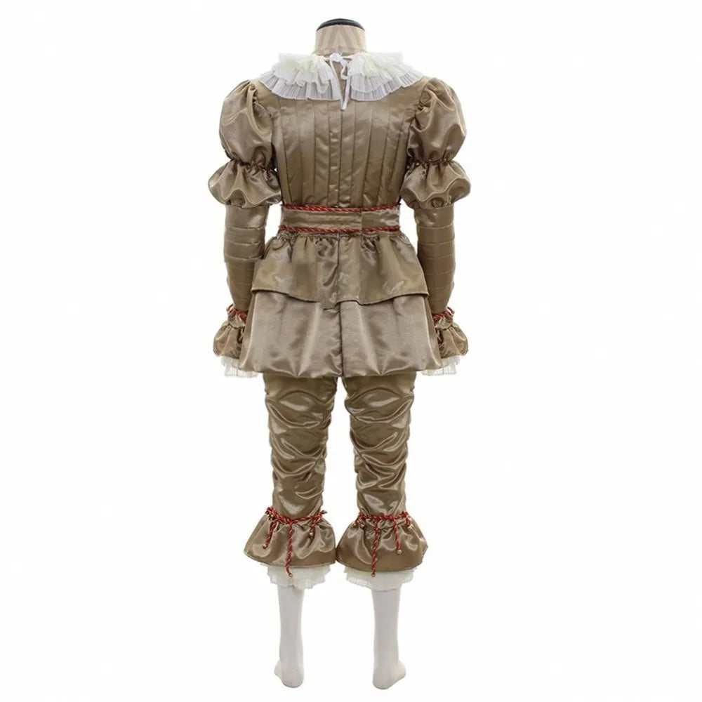 Halloween Horror Clown Costume – Pennywise Style Cosplay Uniform