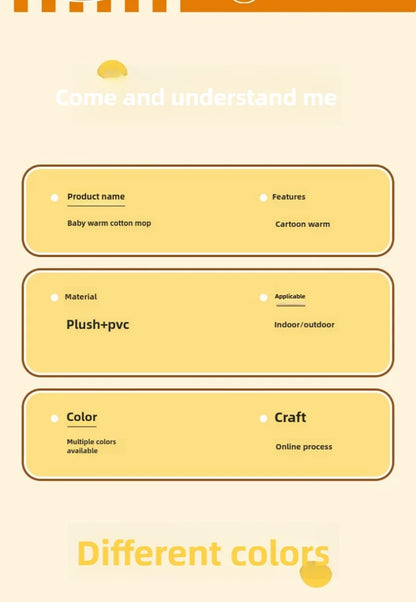 Warm Fluffy Rabbit Slippers for Boys & Girls