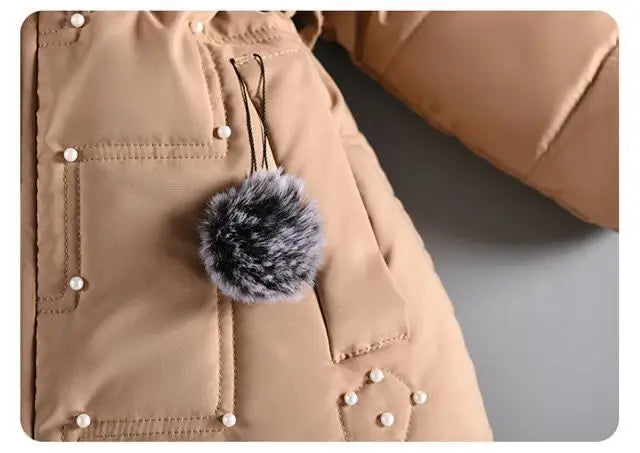 Kids’ Hooded Padded Coat – Thick & Cozy Winter Wear