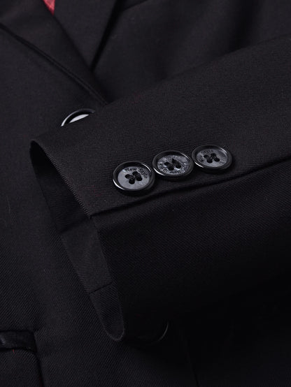 Boys Suits Colorful Formal Suits 5 Piece Slim Fit Dresswear Suit Set School Uniforms