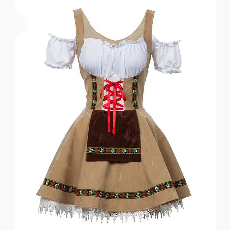 Oktoberfest Cosplay Outfit – German Bavarian Carnival Clothes