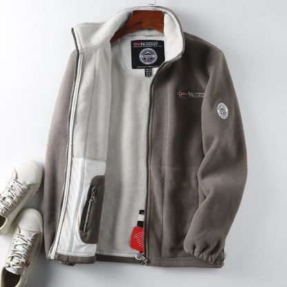 Men’s Thick Wool Jacket – Casual Winter Fashion 2025