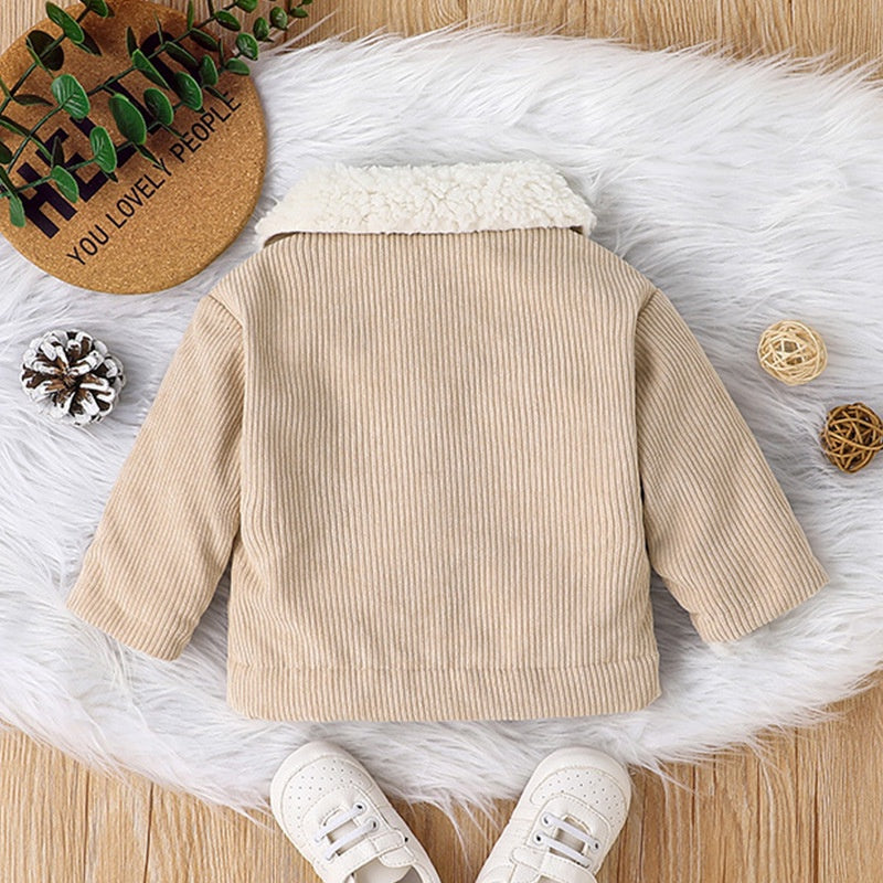 Casual Baby Winter Outwear – Long Sleeve Style
