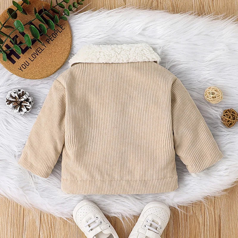 Casual Baby Winter Outwear – Long Sleeve Style