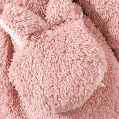 Warm Zipper Jacket + Cute Bag – Baby Girl Outfit