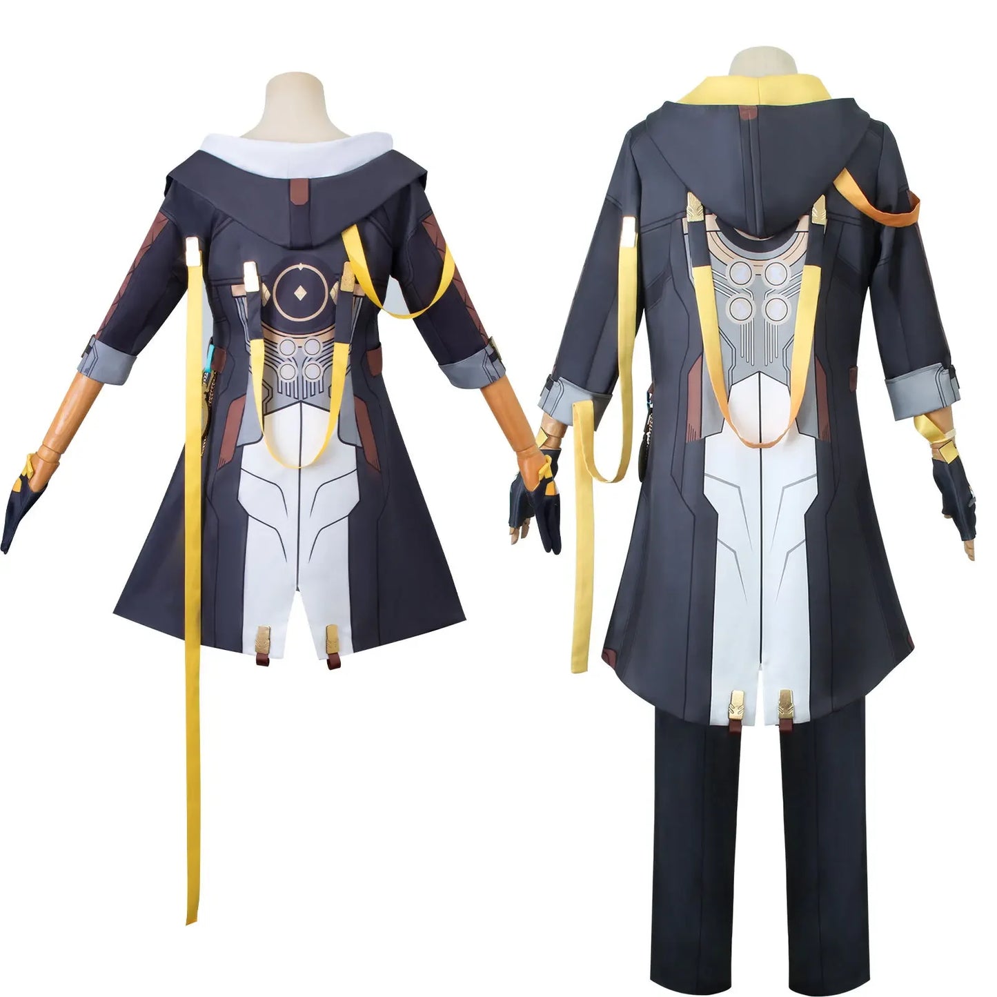 Men’s Trailblazer Cosplay Outfit – Honkai Star Rail Game Character Costume