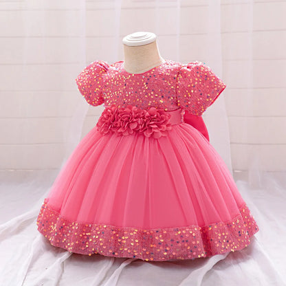 Infant Girl Special Occasion Dress – Baptism & Christmas