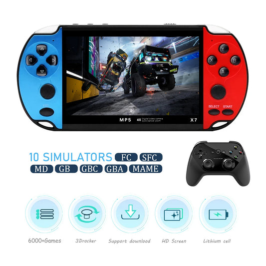 4.3'' Handheld Game Console – Gaming Anytime, Anywhere