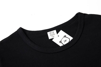 Kpop Demon Hunters Kids T-Shirt – Kawaii Cartoon Long Sleeve Top