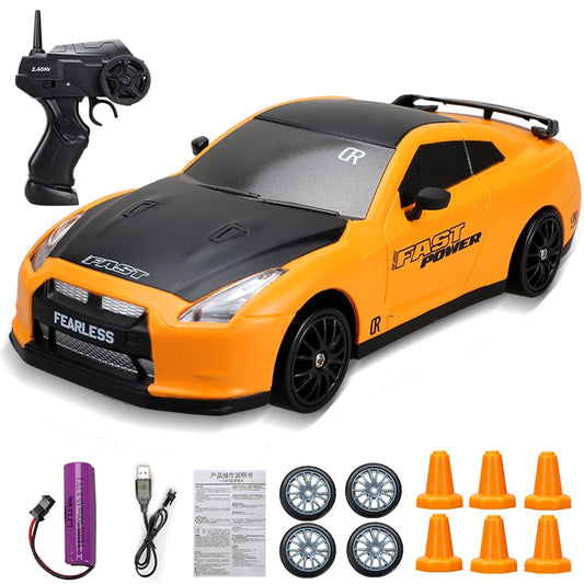 2.4G 4WD AE86/GTR RC Drift Car – High-Speed Racing Fun