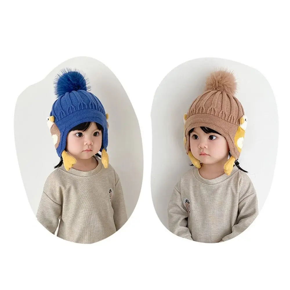 Cartoon Duck Baby Hat – Winter Protection