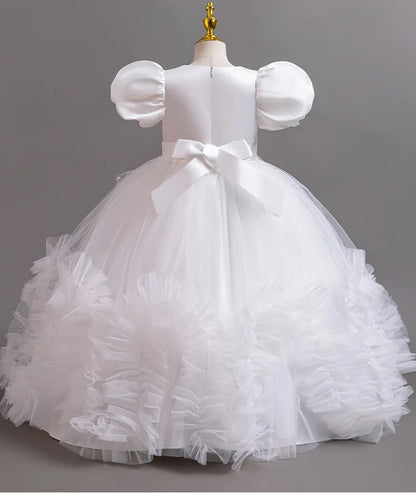 Beautiful Embroidered Dress for Girls 4–12 Years