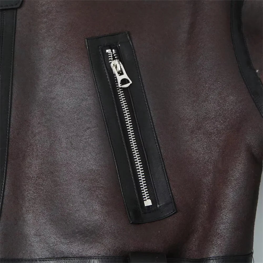 2025 Cozy Luxe: Double-Sided Fleece Lapel Jacket