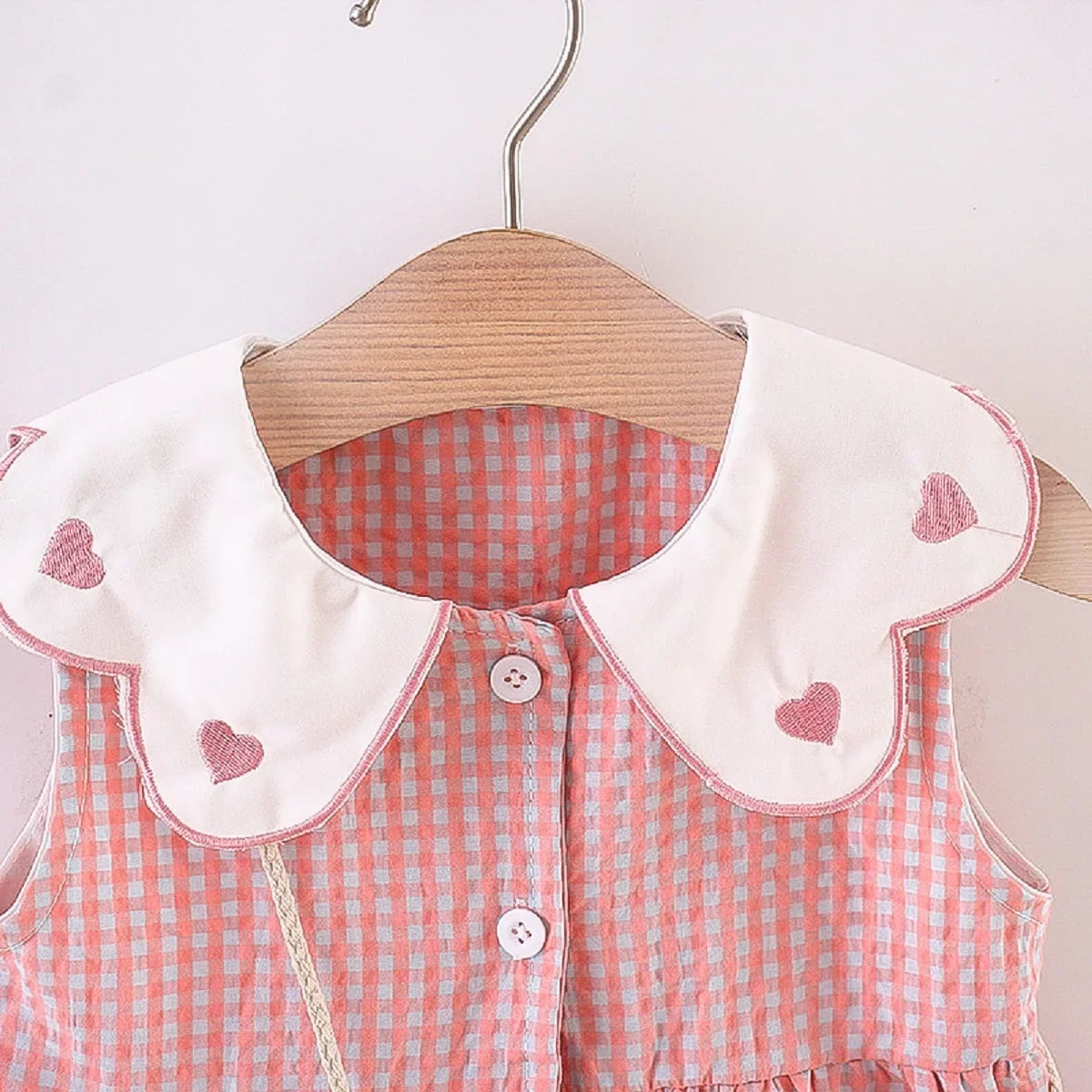 Infant Girls’ Plaid Tank Top Skirt + Crossbody Bag