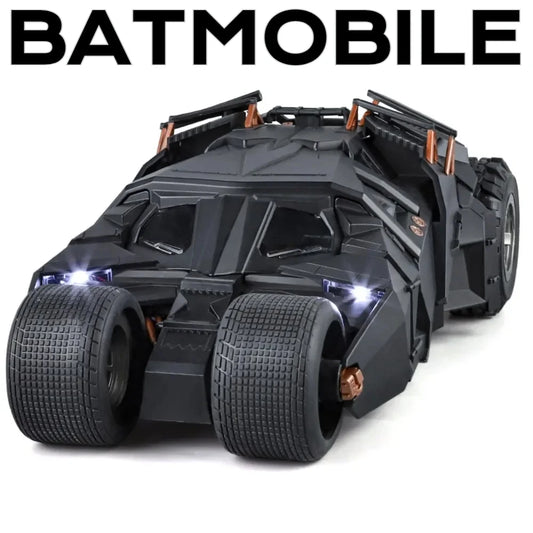1:18 Alloy Batmobile – Sound & Light Car Model for Fans & Collectors