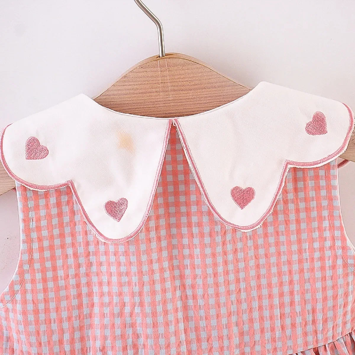 Infant Girls’ Plaid Tank Top Skirt + Crossbody Bag