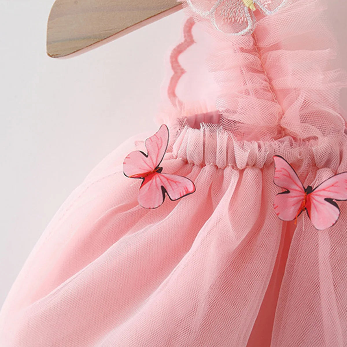 Cute Infant Princess Dress with Butterfly Wings