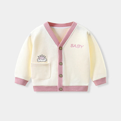 Warm Knit Sweater – Cute Bear Design Baby Jacket