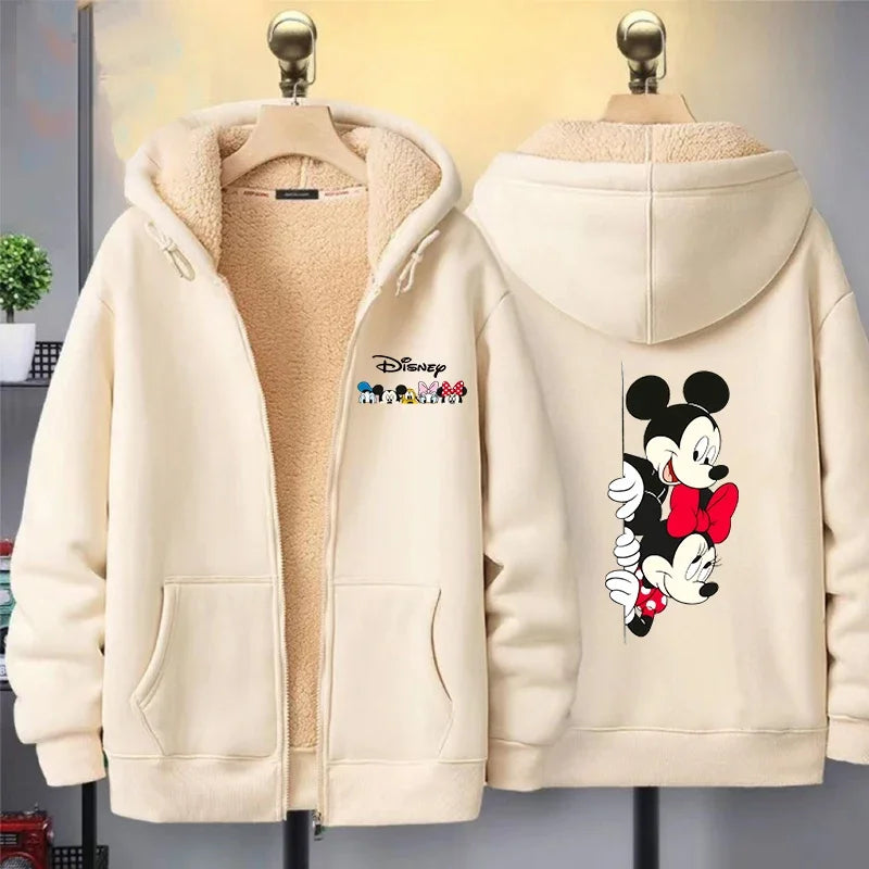 Mickey Mouse Oversized Hoodie: Cozy & Stylish Winter Jacket