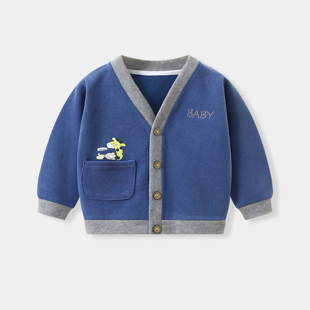Warm Knit Sweater – Cute Bear Design Baby Jacket