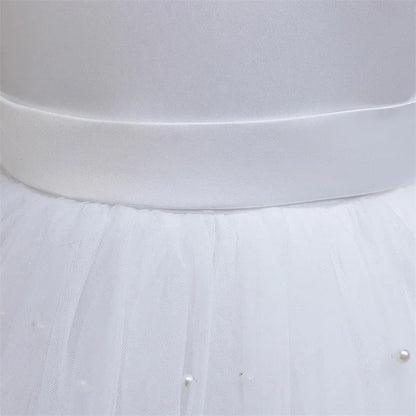 Elegant Kids Dress with Big Bow – Special Occasions