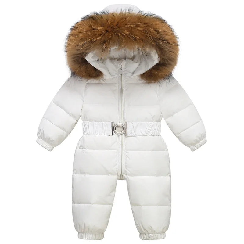 Toddler Down Jumpsuit – Winter Overalls for Boys & Girls