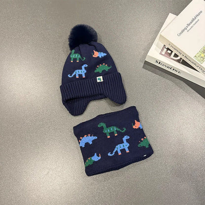 Children’s Winter 2-Piece Set – Dino Style