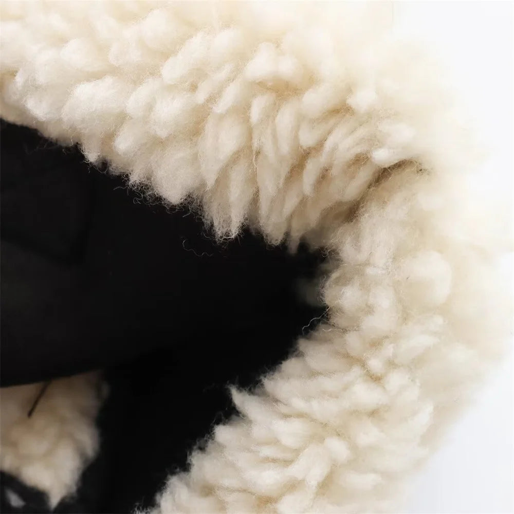 Fur-Integrated Moto Coat – Fall/Winter 2025 Fashion