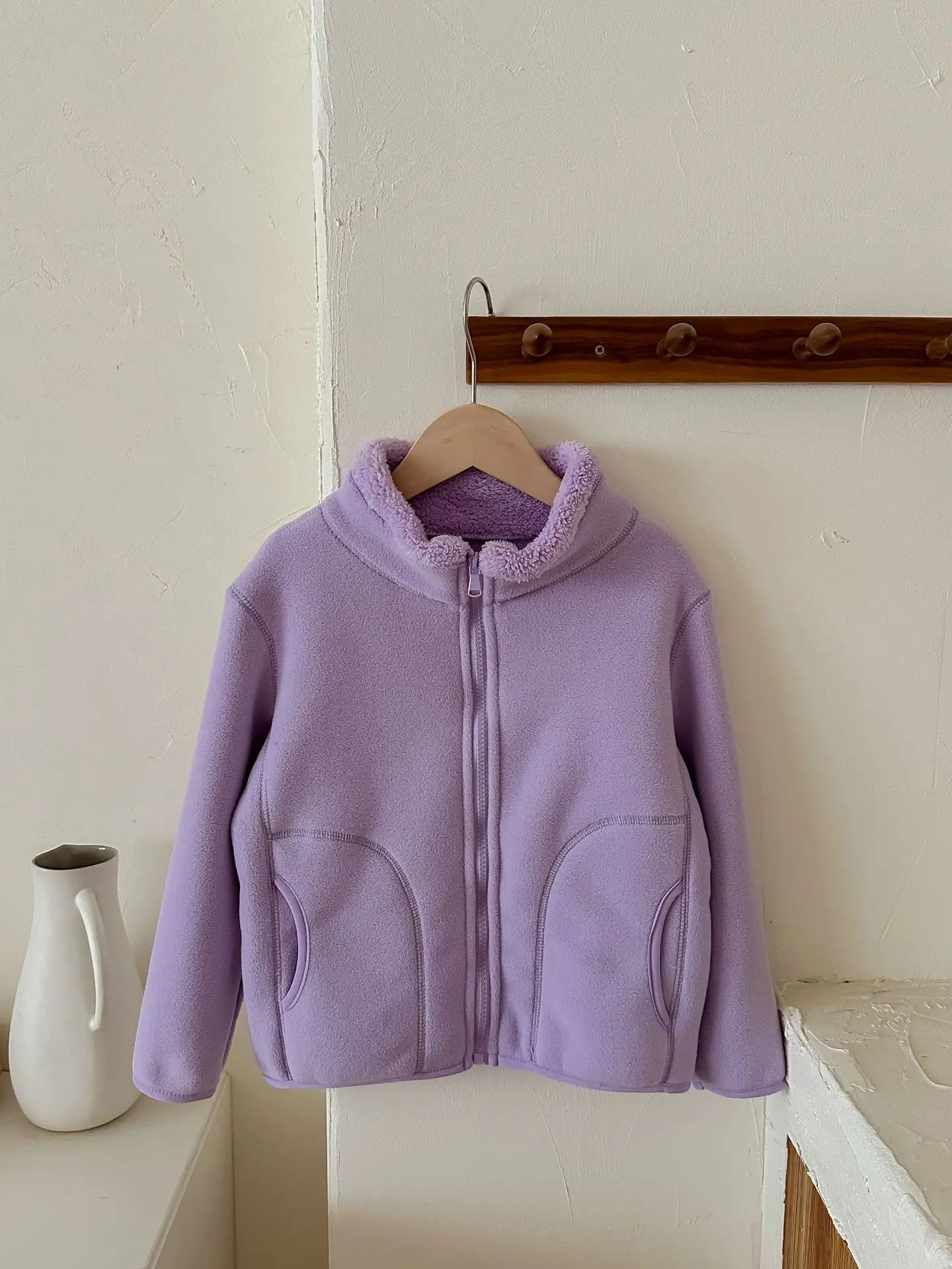 Thick Zipper Sweater for Boys & Girls – Cozy Style