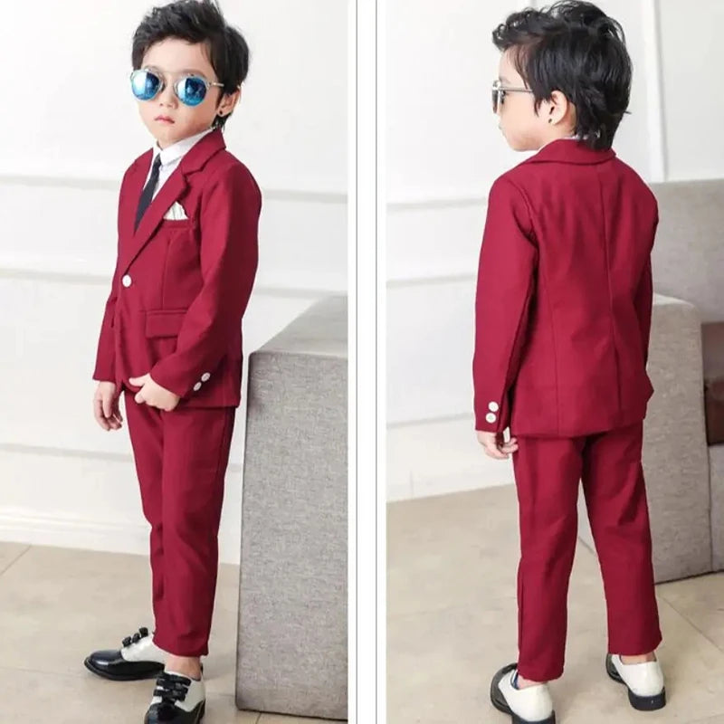Teen Boys’ Formal Clothes – Wedding & School Uniform Set