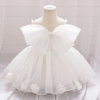 Baby Girl Dress – Elegant Party & Baptism Wear