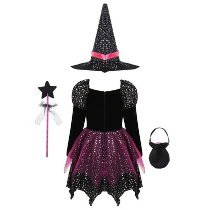 Enchanting Witch & Vampire Costume for Kids – Magic Awaits!