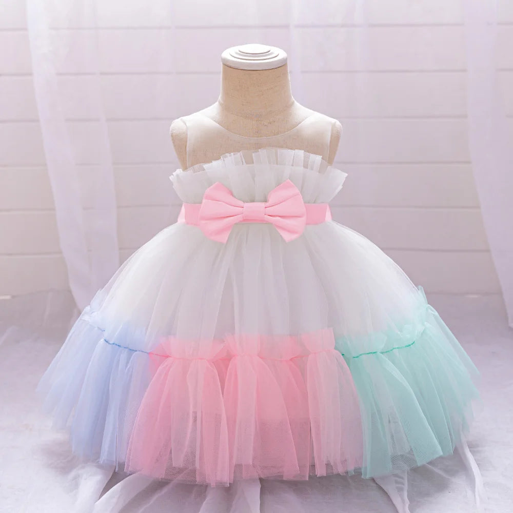Baby Girl Dress – Elegant Party & Baptism Wear