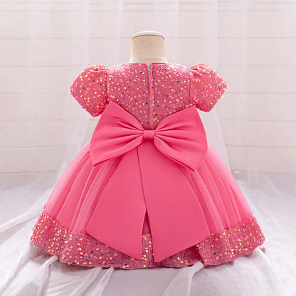 Infant Girl Special Occasion Dress – Baptism & Christmas