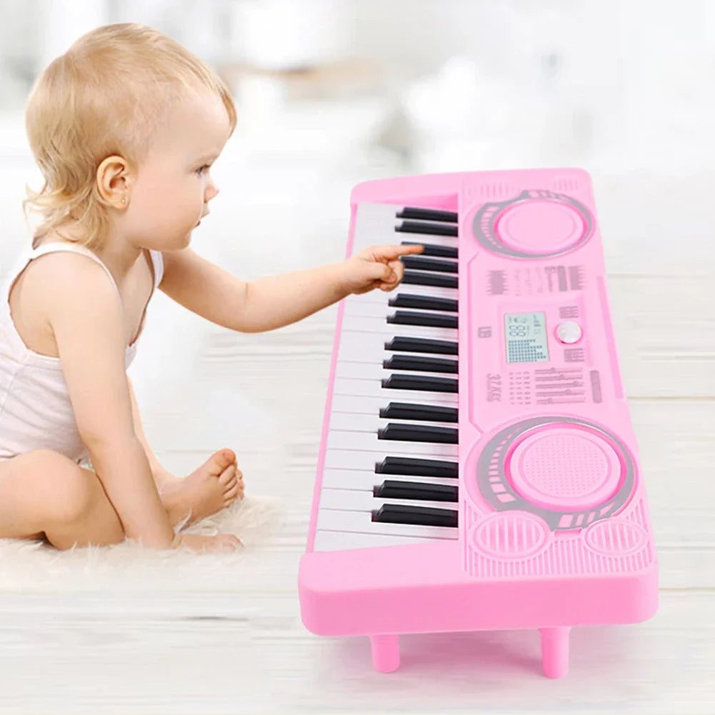 37-Key Portable Digital Piano - Educational Musical Toy for Kids